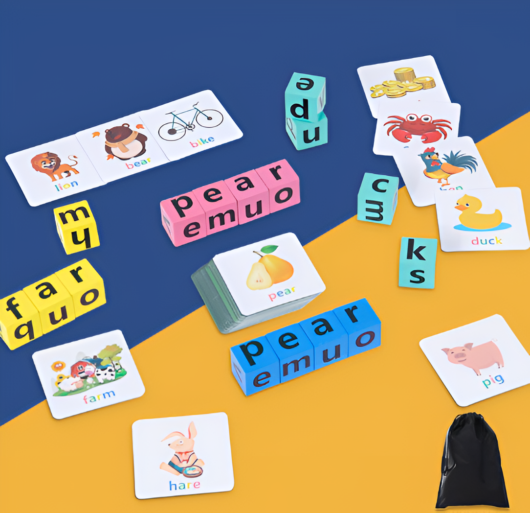 Cubi dell'Ortografia Montessori