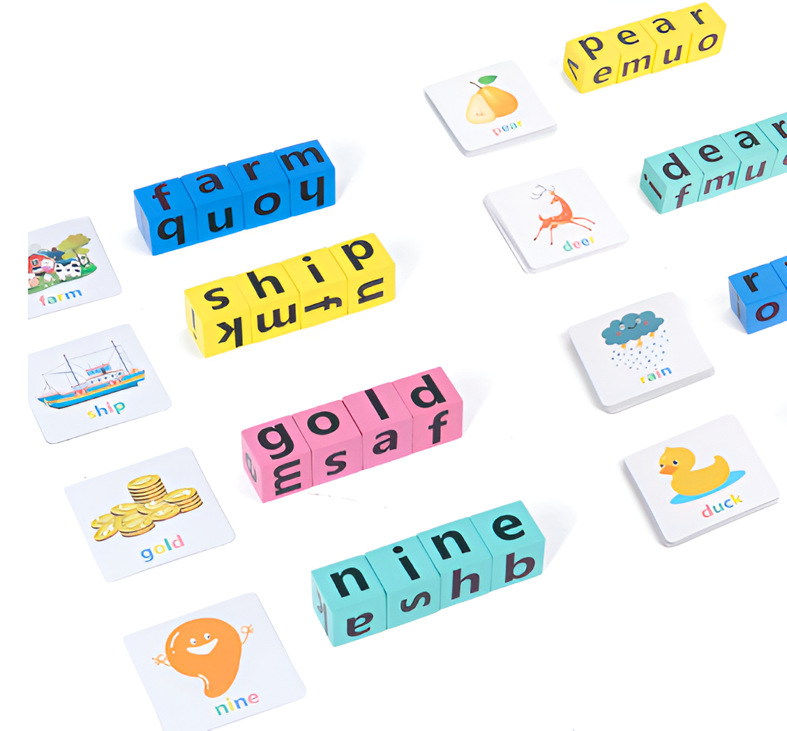 Cubi dell'Ortografia Montessori