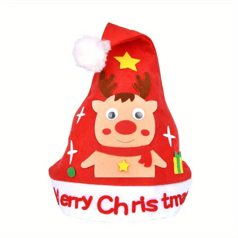 Cappello di Natale Fai-da-Te Montessori (8 pezzi)
